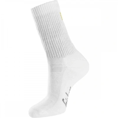 Image of Snickers Cotton Socks, 3 Pack White 37 40