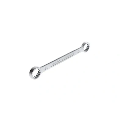 Image of GEDORE Double ended ring Spanner, AF 20+22 mm, Straight, Flat, Slender, Bi hex, UD profile, 4 20X22