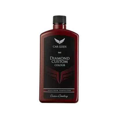 Image of Car Gods Iris Custom Color Dark Red 3 in 1 Polish Wax Colour Restorer &amp; Scratch Remover 500ml 16 Colours Available