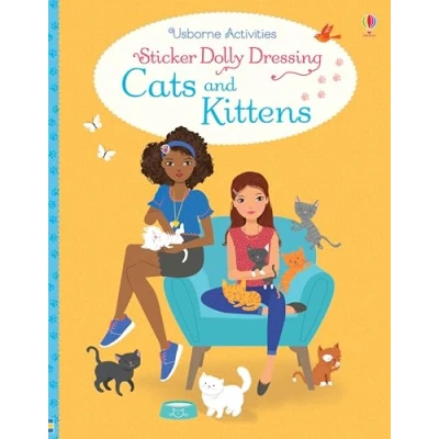 Image of Sticker Dolly Dressing Cats and Kittens