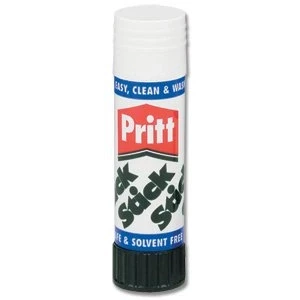 Image of Pritt Stick Glue Solid Washable Non toxic Large 43 grams pack of 6