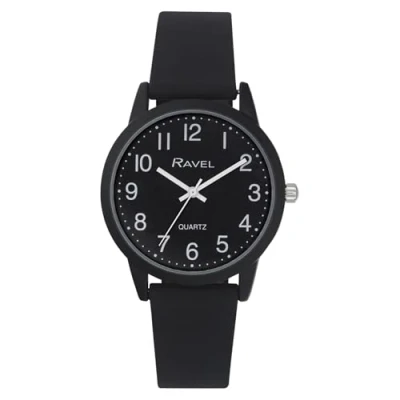 Image of Ravel Summer in Black Silicone Watch (37mm case) Analogue Quartz R1814.33