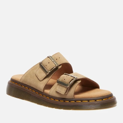 Image of Dr. Martens Josef Unisex Pool shoes, Size: 8, Savannah tan Suede