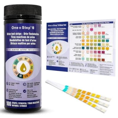 Image of 10 Parameter Urine Strips Dipstick Tests 100 Test
