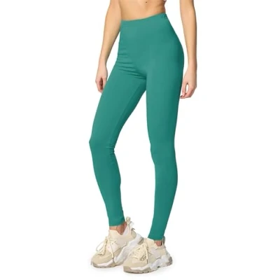 Image of Merry Style Women&#039;s Long Leggings MS10 198 (Dark Turquoise, L)