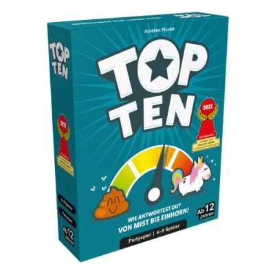 Image of Asmodee Top Ten, Multicolored, COGD0008, Game in German