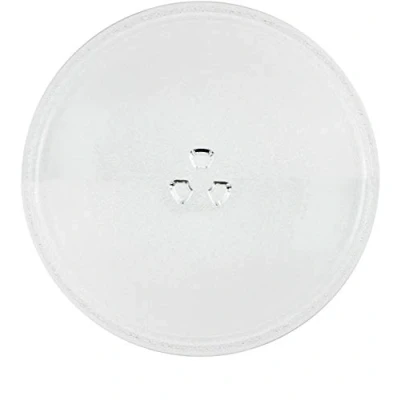 Image of SPARES2GO Glass Turntable Plate for Samsung Microwave (255mm / 10?)