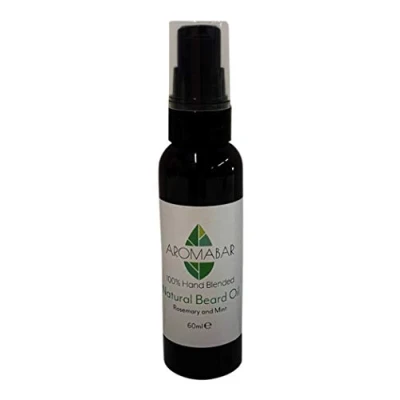 Image of Beard Oil with Rosemary &amp; Mint 60ml Natural Oils