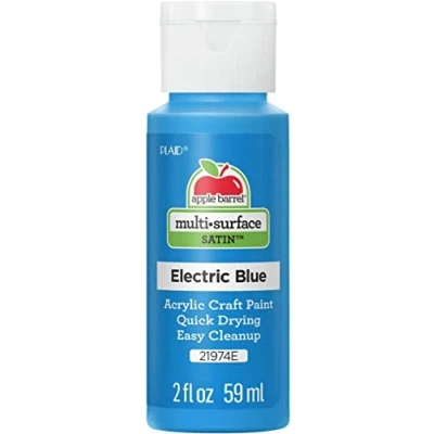 Image of Apple Barrel Acrylic Paint, Blue, 59.1 ml (Pack of 1)