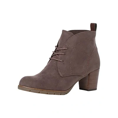 Image of MARCO TOZZI Women&#039;s 2 25107 41 Lace Boot Heel, Braun (Pepper Comb), 6.5
