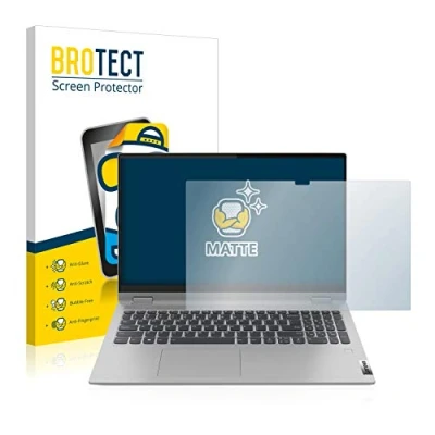 Image of brotect Screen Protector Anti Glare compatible with Lenovo IdeaPad Flex 5 15&quot; Matte, Fingerprint Protection Film