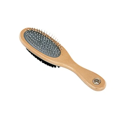 Image of Nobby Double Nature Line Dog Brush, Medium