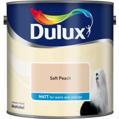 Image of Dulux Matt Soft Peach 2.5L