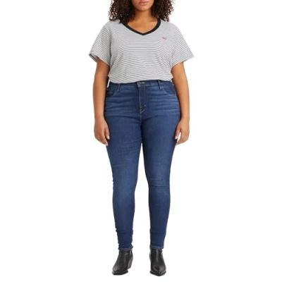 Image of Levi&#039;s Women&#039;s 720 Pl Hirise Super Skny Echo Chamber P, 22 Long