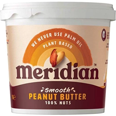 Image of Meridian Peanut Butter Smooth 3 x 1kg