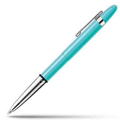 Image of Fisher Space Pen Bullet 400 Series Tahitian Blue w/Clip Gift Boxed