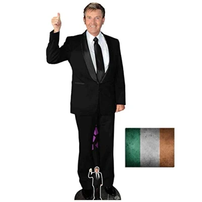 Image of BundleZ 4 FanZ Daniel O&#039;Donnell Irish Singer Lifesize Cardboard Cutout/Standup Fan Pack, 179cm x 72cm Includes Mini Cutout and 8x10 Photo