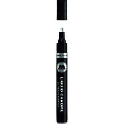 Image of Molotow Liquid Chrome Pump Marker Pen 4mm Nib