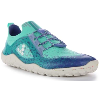 Image of VIVOBAREFOOT Primus Trail Knit FG Women&#039;s Running Trainers (Ocean, UK 6)
