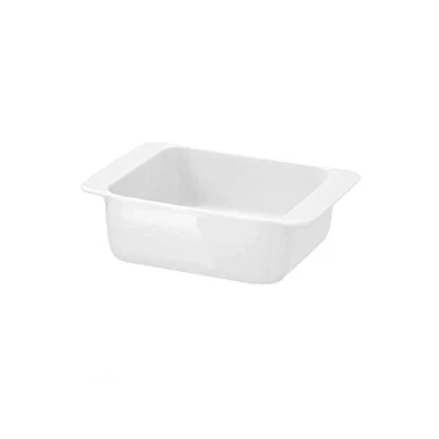 Image of Oven Dish, White 18x13 cm