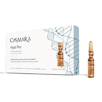 Image of Casmara, Hyal Pro Long Lasting Wrinkle and Moisturizing Refiller in Ampoules of 20 x 3 ml