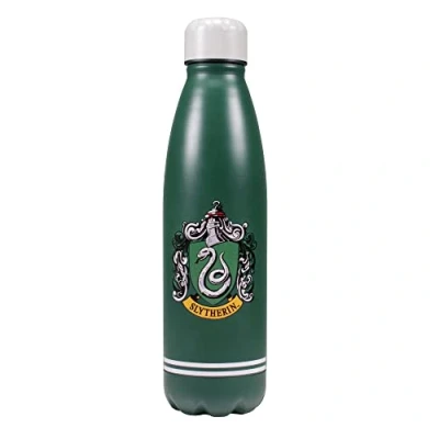 Image of Harry Potter Water Bottles Metal Bottle Slytherin House Pride