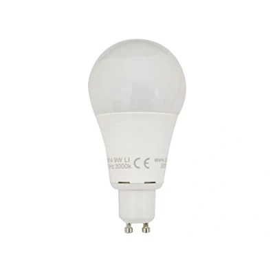 Image of TP24 8514 Led GLS Frosted, 9w L1 / GU10, 3000K Warm White, 1000 Lumens, 240v (1)