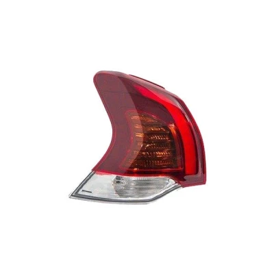 Image of 9805510580 Rear light MAGNETI MARELLI 714081290701 Left Outer section W16W, P21W with bulbs bulb holder PEUGEOT: 3008 I