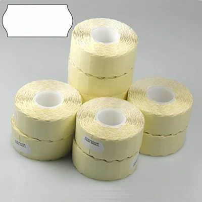 Image of 45,000 CT4 White Price Gun Pricing Labels 26x12mm Removable Lynx Puma