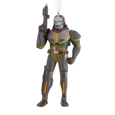Image of Hallmark Star Wars: The Bad Batch Wrecker Christmas Ornament