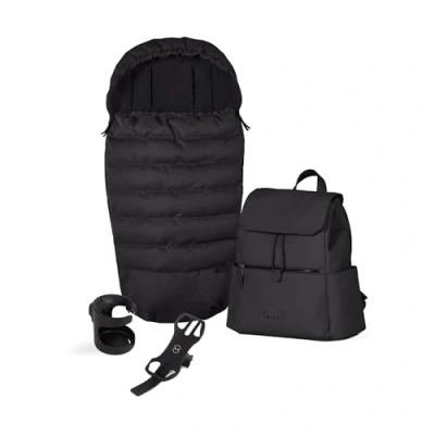 Image of Silver Cross Dune 2/Reef 2 Accessory Pack Footmuff, Changing Bag, Phone Holder &amp; Cup Space