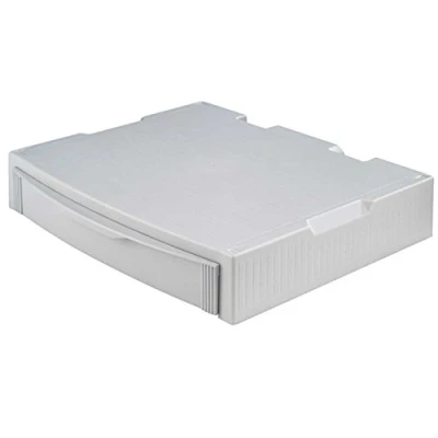 Image of HAN 9250 11, monitor stand. Expert stand with 1 drawer, stable, stylish and stackable, grey