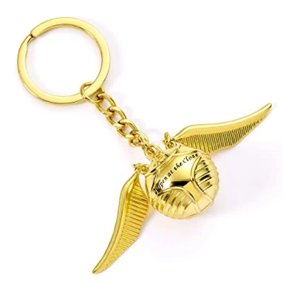 Image of HARRY POTTER Official Golden Snitch 3D Keyring
