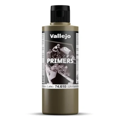 Image of Vallejo Model Color 200 ml Polyurethane Primer IJA Kare Kusa