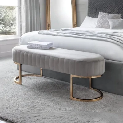 Image of Julian Bowen Harrogate Bench, Grey