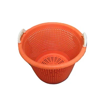 Image of Castro 44 Litre Orange Basket Large Graduated Fishing Camping Storage