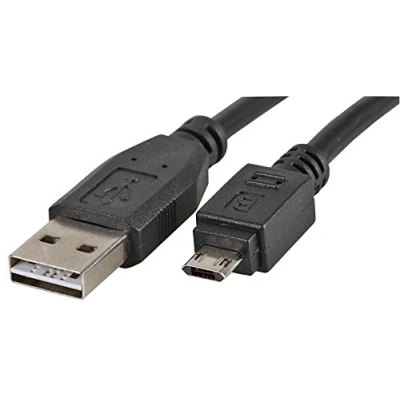 Image of Pro Signal PSG91260 Reversible USB 2.0 A Male to Micro B Lead, 2 m