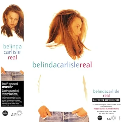 Image of Belinda Carlisle Real: Half Speed Mastered 180 Gram vinyl Sealed 2024 UK LP DEMREC1168