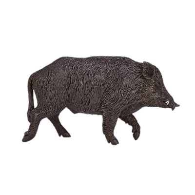 Image of MOJO Wild Boar Wildlife Animal Model Toy Figure