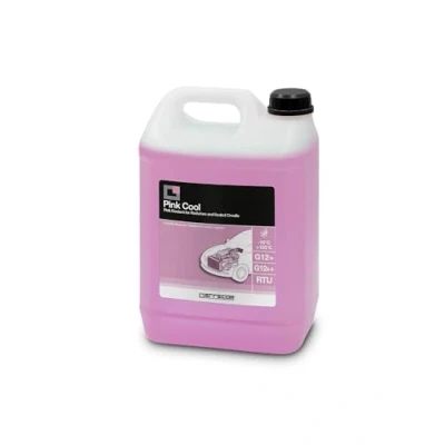 Image of ERRECOM Pink Cool, Coolant and Antifreeze 10C/+103C, Formulation with 100% silanized Si OAT inhibitor package, G12+, G12++, Ready to Use, 5 Litre