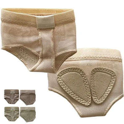 Image of DANCEYOU Dance Foot Thongs Ballet Wear Nude Lyrical Shoes Toe Pad Support, Training 1 Pair S