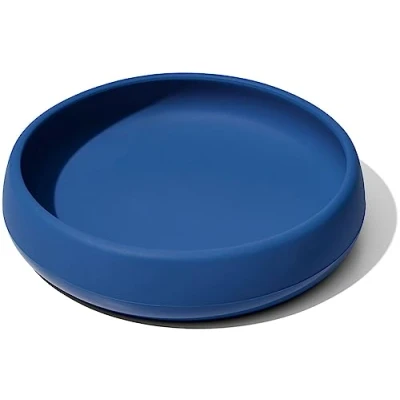 Image of OXO Tot Silicone Plate Navy