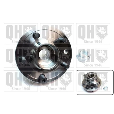 Image of LR014147, LR014147S1, LR048083, LR048083S1, LR076692 Wheel bearing kit QUINTON HAZELL QWB1491 160mm LAND ROVER: Range Rover Sport, Discovery 4