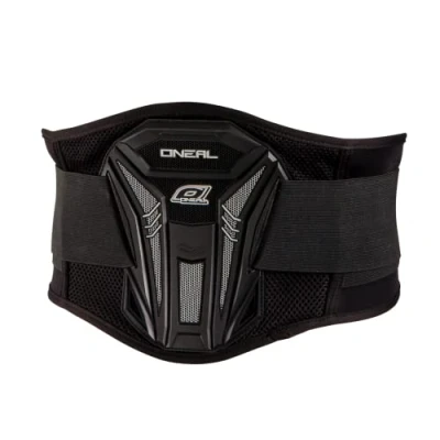 Image of O&#039;Neal Kidney Belt Motocross, Enduro, Motorcycle Size adjustment by velcro tape, Lycra® lining PXR Adult Black L/XL