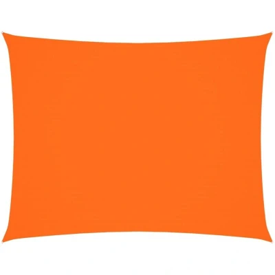 Image of vidaXL Sunshade Sail Oxford Fabric Rectangular 3x6 m Orange