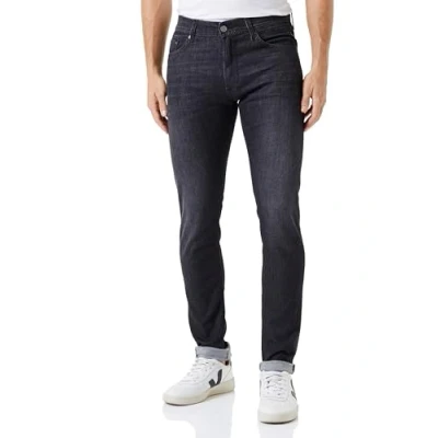 Image of Replay Men&#039;s Jondrill Skinny Fit Jeans with Stretch, Black (Black Delavè 099), 36W / 32L