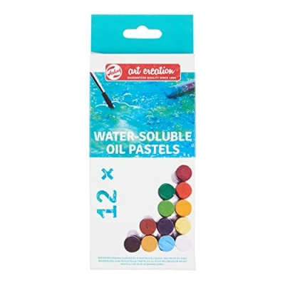 Image of Talens Art Creation Water Soluble Oil Pastel Colour 12 Piece Set