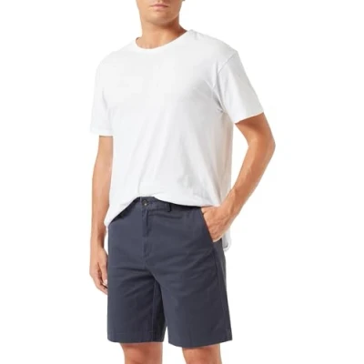 Image of Amazon Essentials Men&#039;s Slim Fit 9 Inch Chino Shorts, Navy, 33W