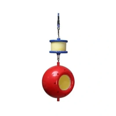 Image of Likit Boredom Breaker holder with play ball One Size Red