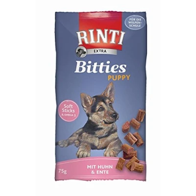 Image of Rinti Bitties Puppy Chicken and Duck 16 x 75g